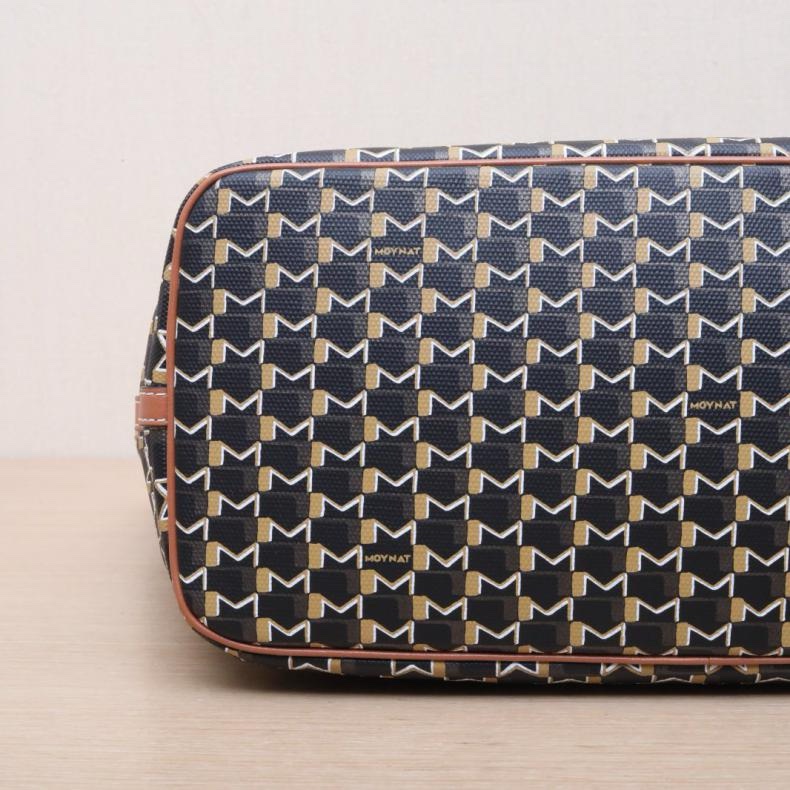 MOYNAT(摩奈)拼色 PVC 新款 canvas tote 子母購物袋 28*24-3