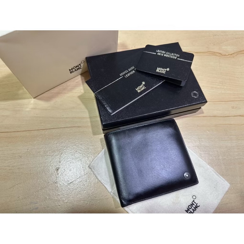 萬寶龍皮夾  MONTBLANC 4810 短夾 附有零錢袋-0