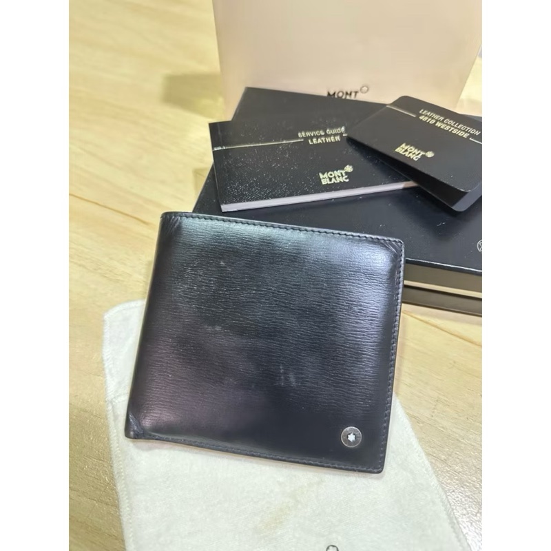 萬寶龍皮夾  MONTBLANC 4810 短夾 附有零錢袋-1