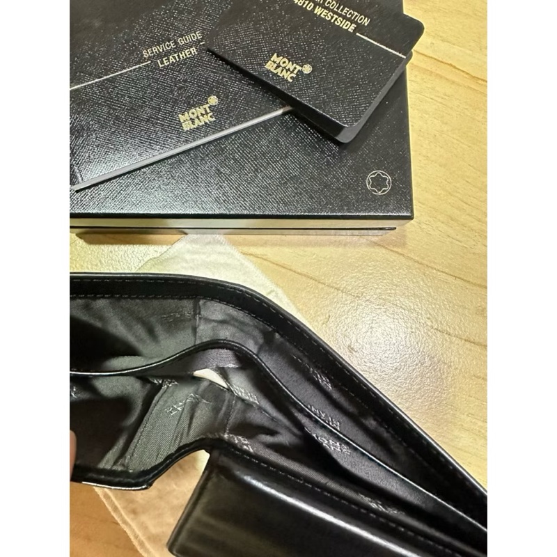萬寶龍皮夾  MONTBLANC 4810 短夾 附有零錢袋-5