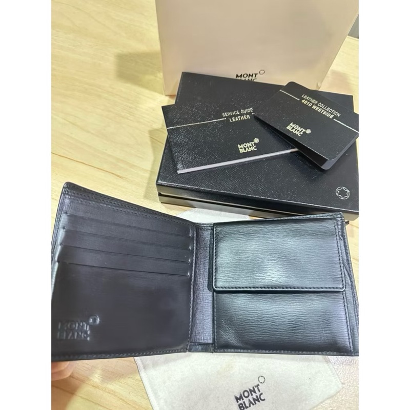 萬寶龍皮夾  MONTBLANC 4810 短夾 附有零錢袋-10