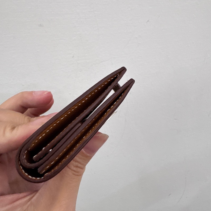 Hermes Bearn 金棕銀Epsom零錢卡包 近全新-5
