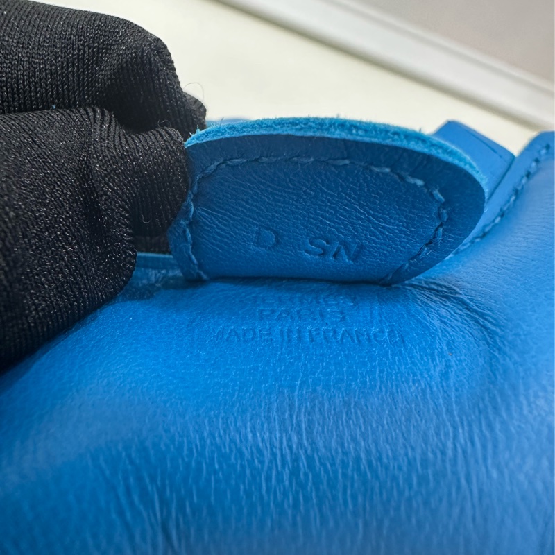 Hermes 藍色小馬掛飾 D刻-3