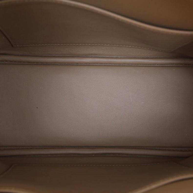 HERMES(愛馬仕) Bolide 保齡球包 25 3G栗子色 Epsom皮 Z刻 金扣-4