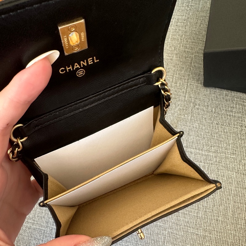 Chanel 核桃金球小廢包-3