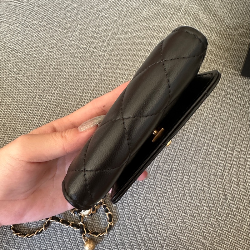 Chanel 核桃金球小廢包-5