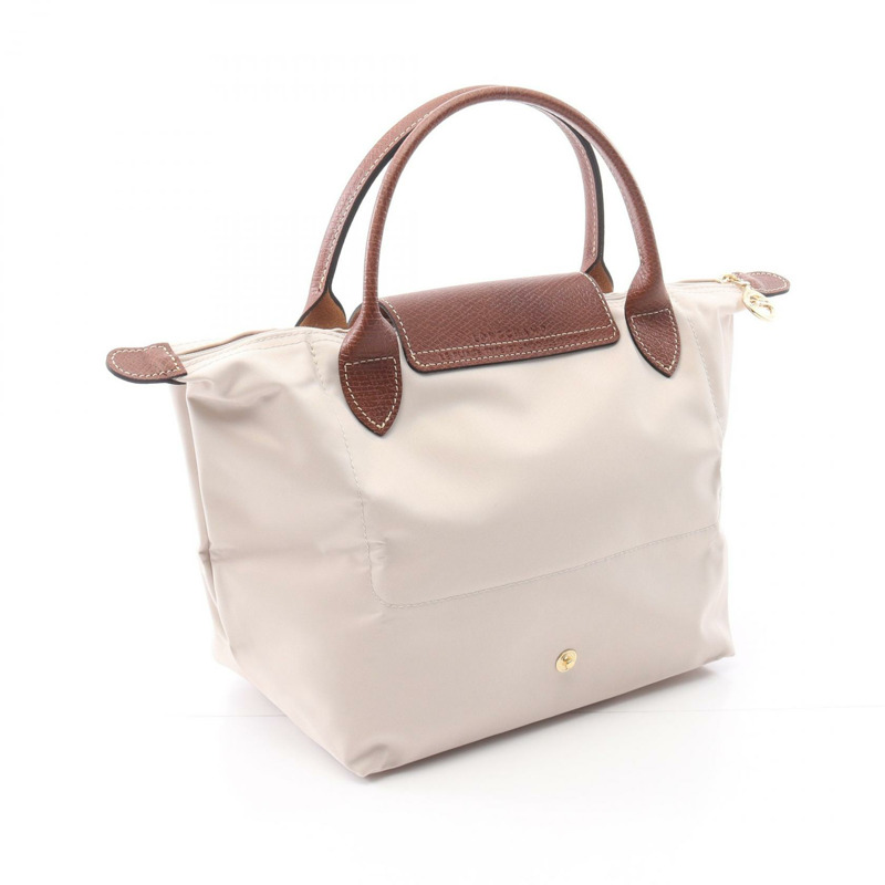 Longchamp Le Pliage S 托特包 L1621089P71 尼龍皮革米棕色全新女款-1