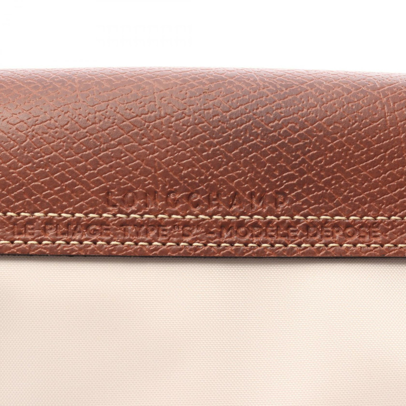 Longchamp Le Pliage S 托特包 L1621089P71 尼龍皮革米棕色全新女款-3