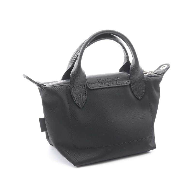Longchamp Le Pliage Energy XS 單肩手提包 001 帆布皮革 黑色 全新-1