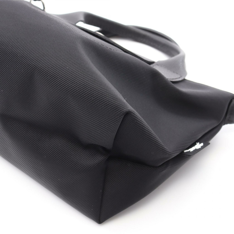 Longchamp Le Pliage Energy XS 單肩手提包 001 帆布皮革 黑色 全新-4