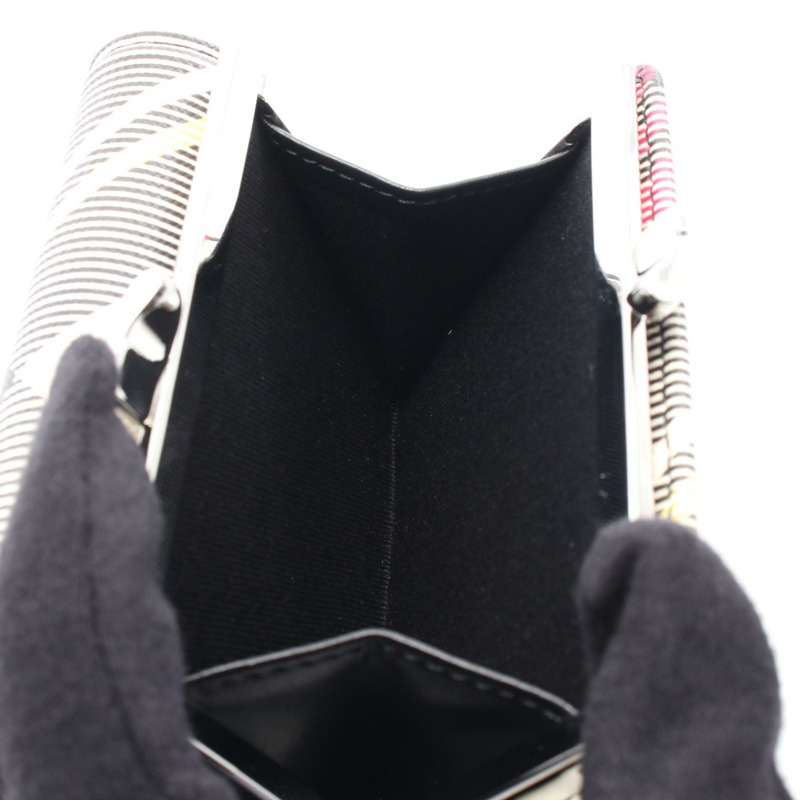 Vivienne Westwood 小號框架皮夾 Orb 三折皮夾 51010018S0012O101 PVC 塗層帆布 粉紅色 黑色 多色-5