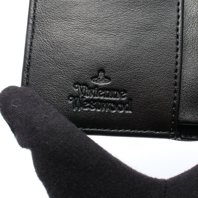 Vivienne Westwood 小號框架皮夾 Orb 三折皮夾 51010018US001KD101 PVC 塗層帆布 棕色 多色 NE-3