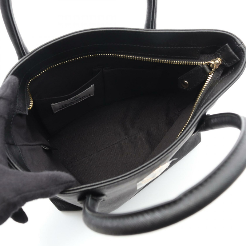 Vivienne Westwood 手提包 4204007TUL0040N401 皮革 黑色 全新 女款-2