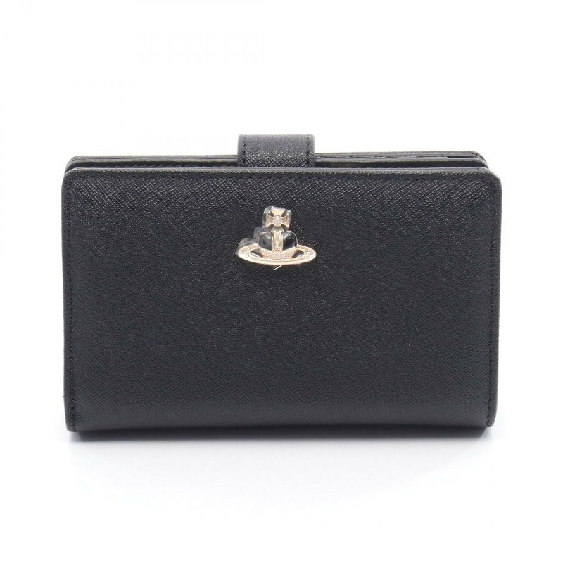 Vivienne Westwood 拉鍊卡包 Orb 雙折皮夾 51080028L0040N401 皮革-0