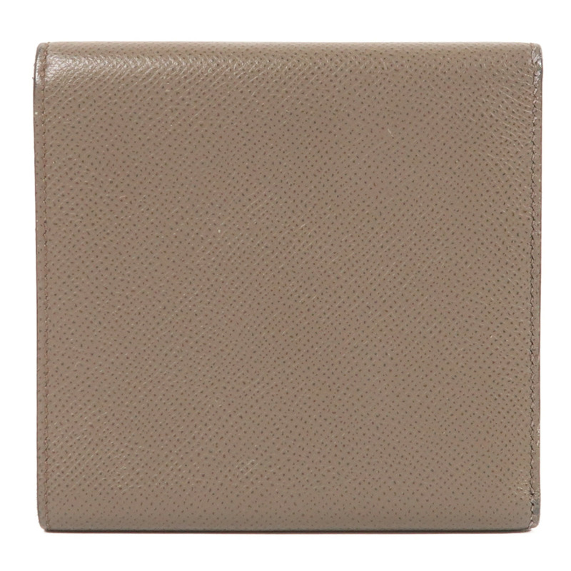 HERMES Epsom皮革Clic Wallet金扣錢包Etain-1