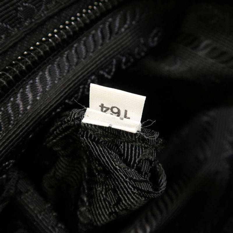 PRADA 尼龍Backpack銀扣背包-6