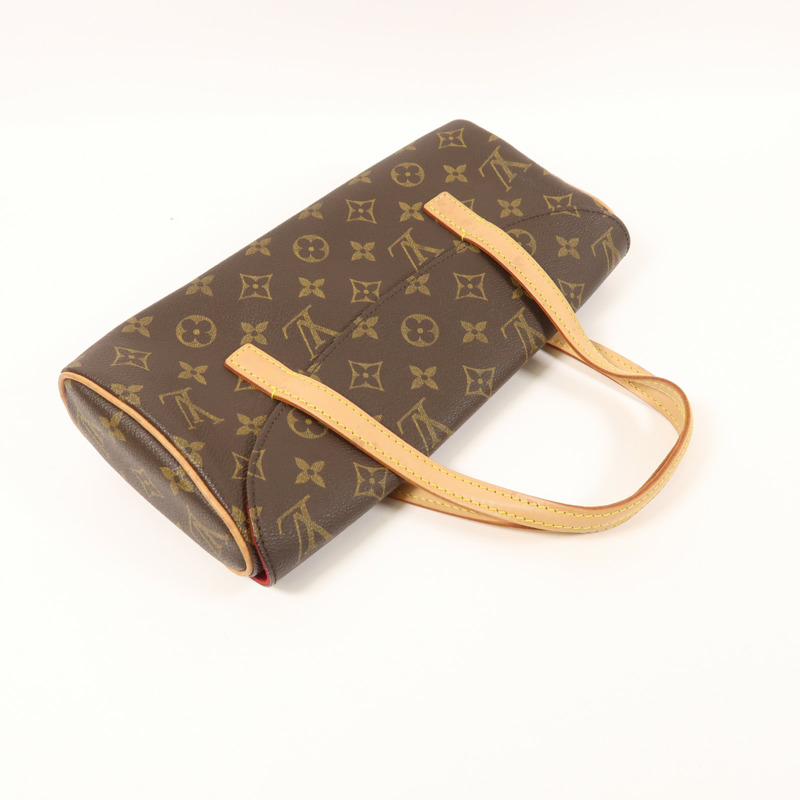 LOUIS VUITTON Monogram Sonatine金扣手挽袋-7