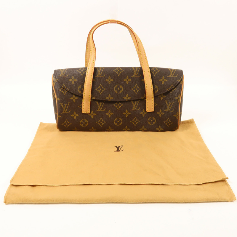 LOUIS VUITTON Monogram Sonatine金扣手挽袋-8