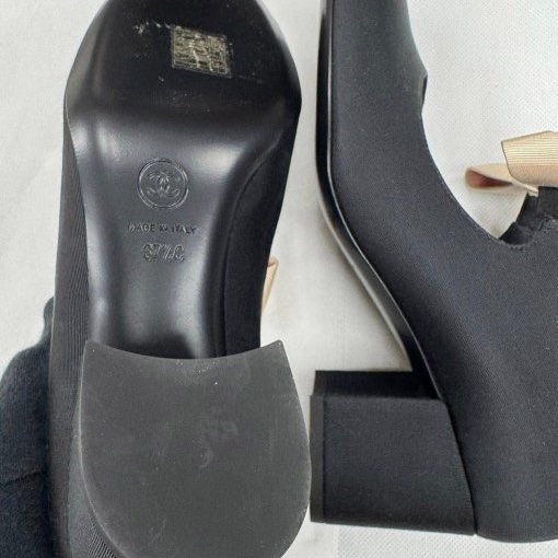 Chanel全新未穿絕美的蝴蝶結瑪莉珍跟鞋-7