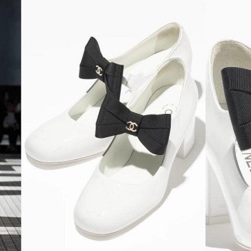 Chanel全新未穿絕美的蝴蝶結瑪莉珍跟鞋-8