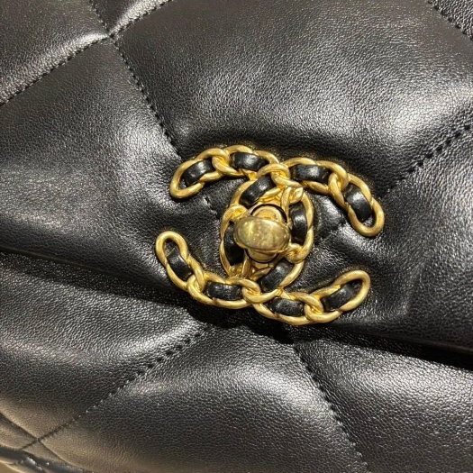 Chanel maxi 黑金19-全配大甜價! 僅此一顆！！-6