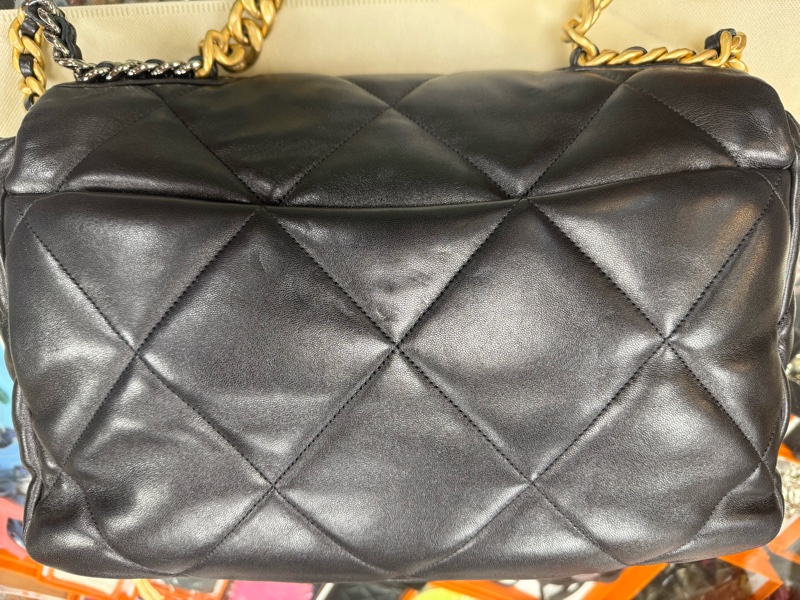 Chanel maxi 黑金19-全配大甜價! 僅此一顆！！-20