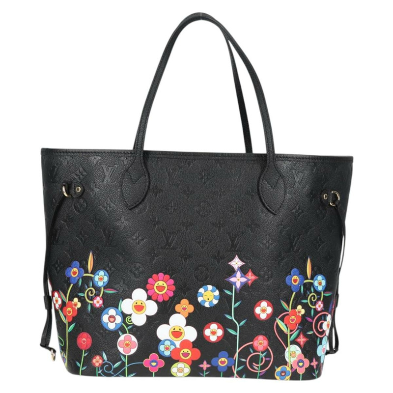【日本直送】路易威登 Monogram Empreinte LVxTM Neverfull 中型黑色 M13675 正品 134967SM-12