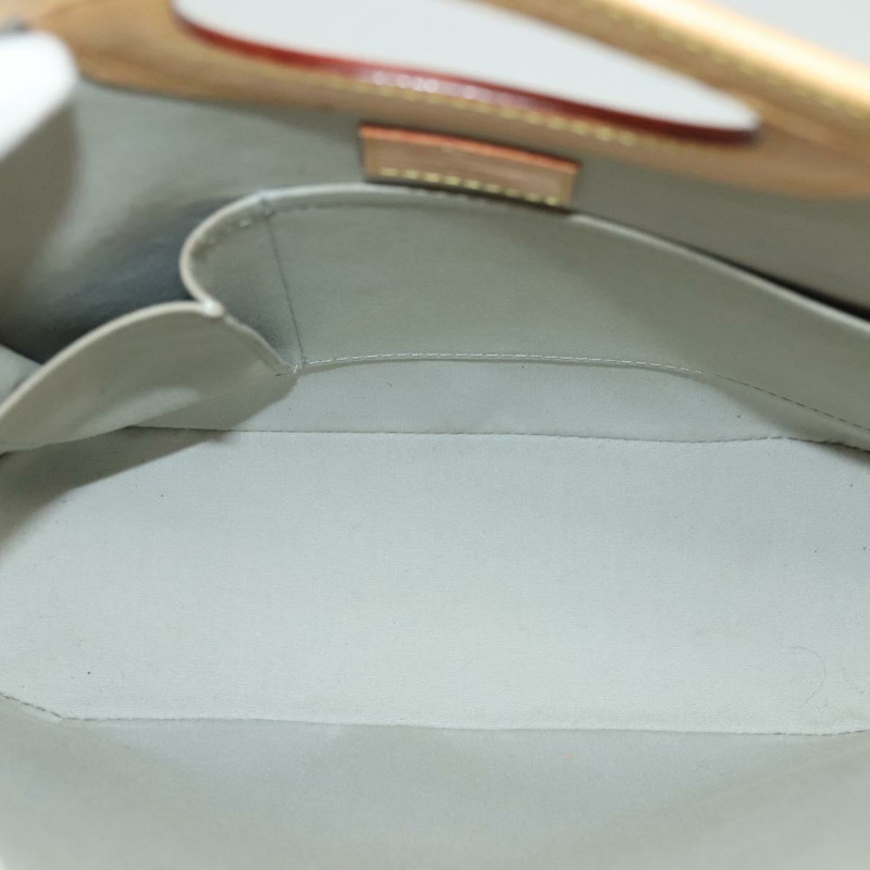 【日本直送】路易威登 Vernis Stillwood 直式手提包 Perle M91366 LV Auth 136236-9