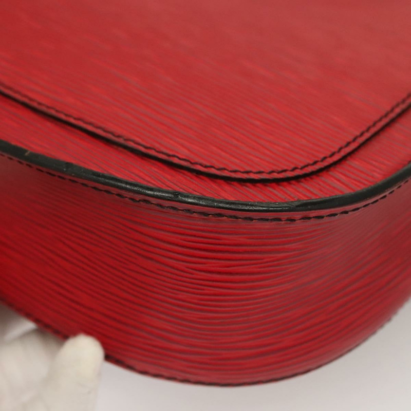 【日本直送】路易威登 Epi Saint Cloud GM 肩背包 紅色 M52197 LV Auth 136259-14