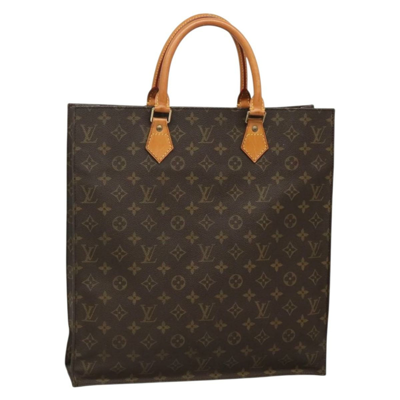 【日本直送】路易威登 Monogram Sac Plat 手提包 M51140 LV 正品 BA4622-0