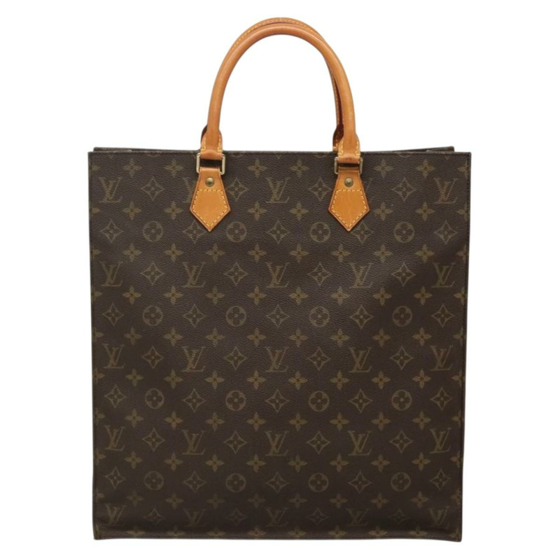 【日本直送】路易威登 Monogram Sac Plat 手提包 M51140 LV 正品 BA4622-12
