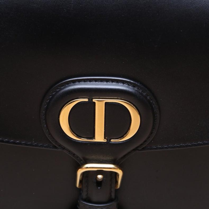 DIOR(迪奧) Dior Bobby 中號 22 黑色  金扣 2020-5