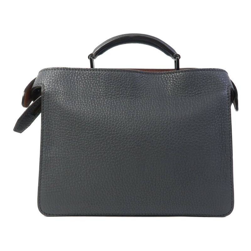 FENDI 牛皮皮革Peekapoo Iseeu Small手挽肩背兩用袋-1