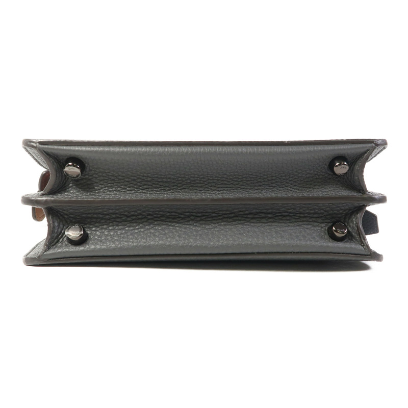 FENDI 牛皮皮革Peekapoo Iseeu Small手挽肩背兩用袋-3