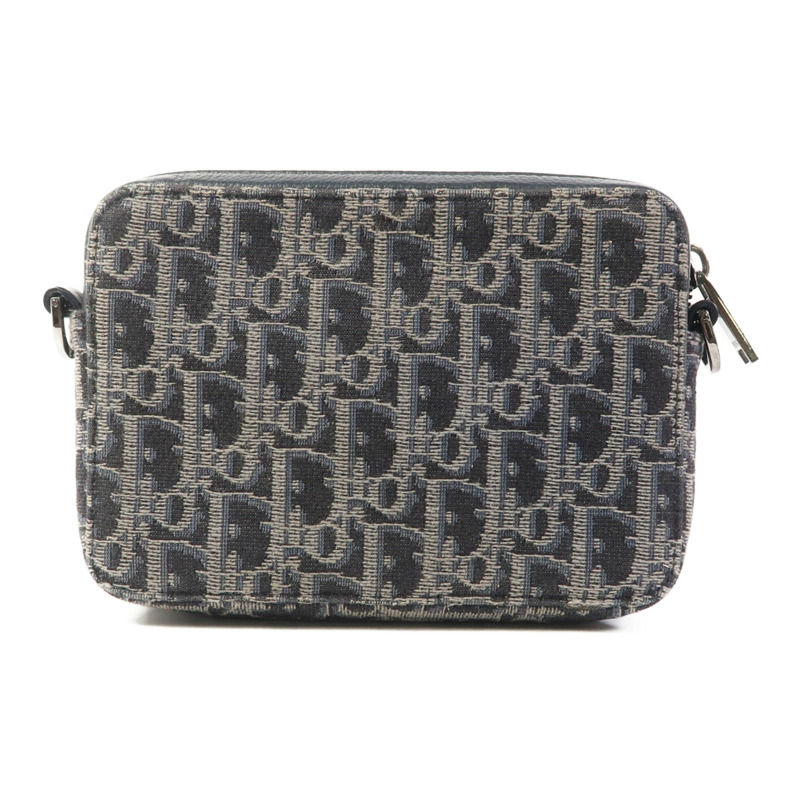 Dior Oblique Jacquard Shoulder Bag銀扣肩背袋-1