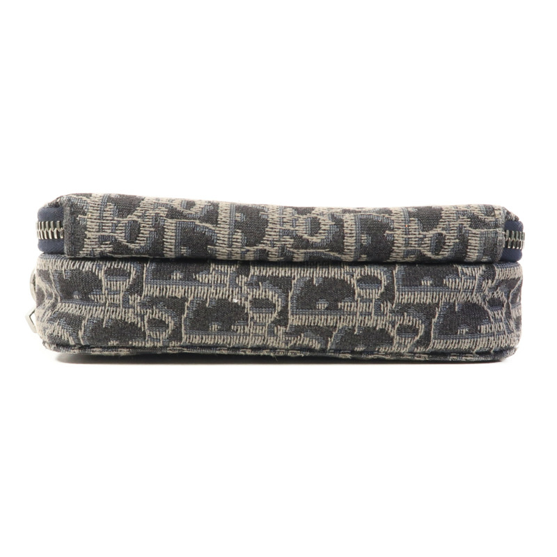 Dior Oblique Jacquard Shoulder Bag銀扣肩背袋-3