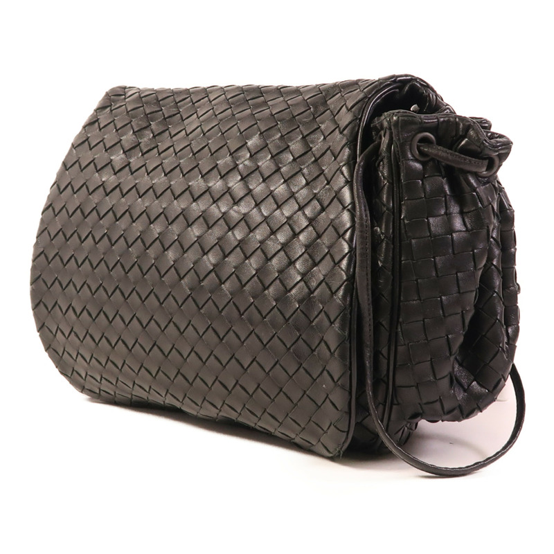BOTTEGA VENETA 牛皮皮革Nappa Intrecciato Messenger Bag肩背袋-2