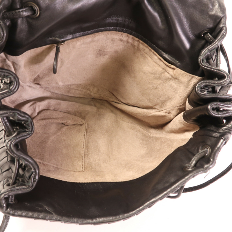 BOTTEGA VENETA 牛皮皮革Nappa Intrecciato Messenger Bag肩背袋-4