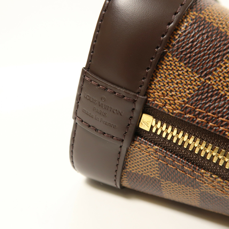 LOUIS VUITTON Damier Alma BB金扣手挽肩背兩用袋-5
