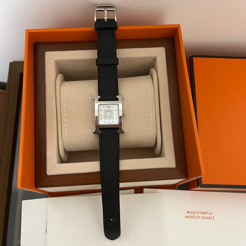 💎Hermes Heure H watch ,small model 愛瑪仕鑽石錶💎-5