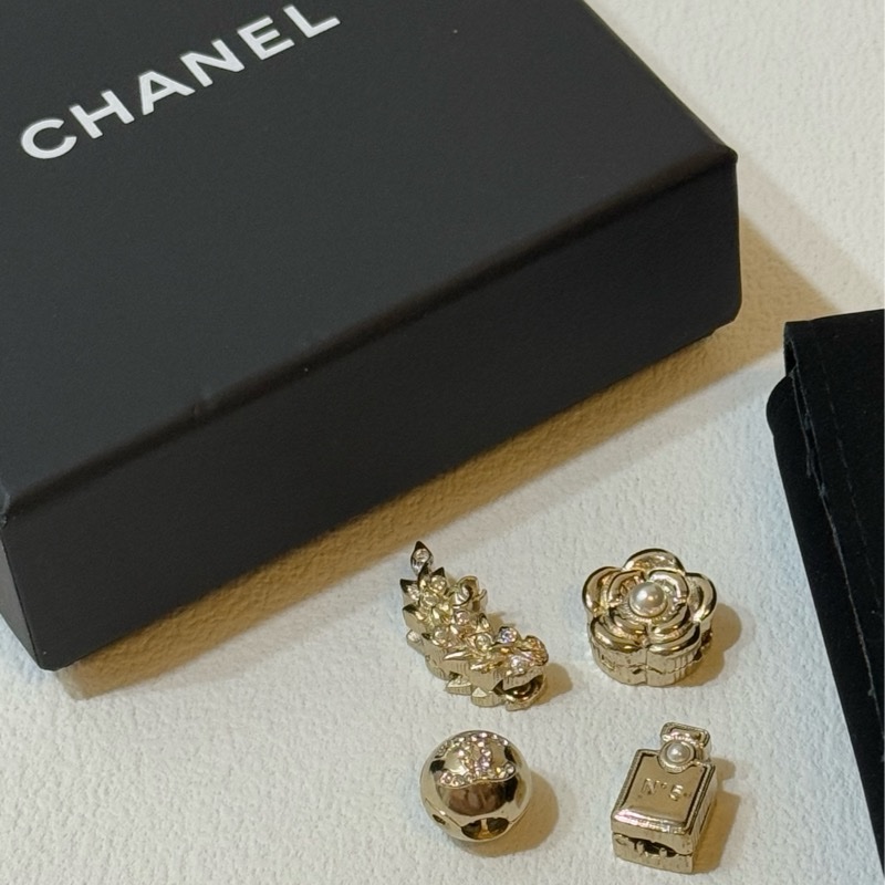 Chanel 髮夾 CC 山茶花 NO5-17