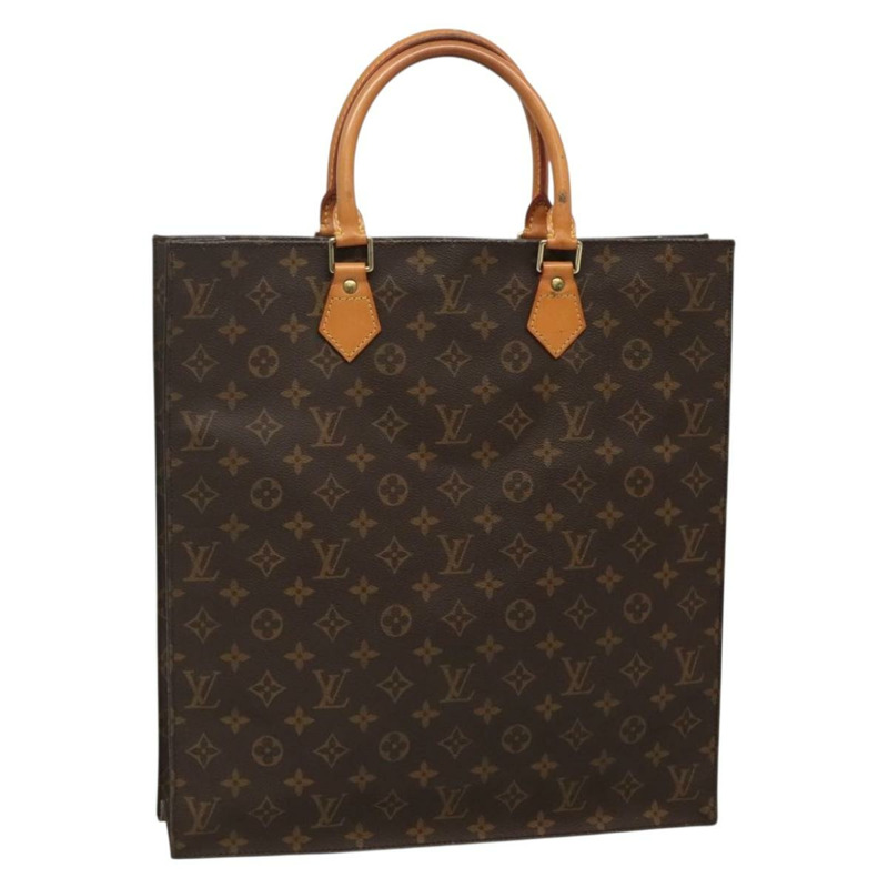 【日本直送】路易威登 Monogram Sac Plat 手提包 M51140 LV 正品 136656-0