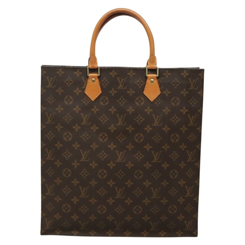 【日本直送】路易威登 Monogram Sac Plat 手提包 M51140 LV 正品 136656-1