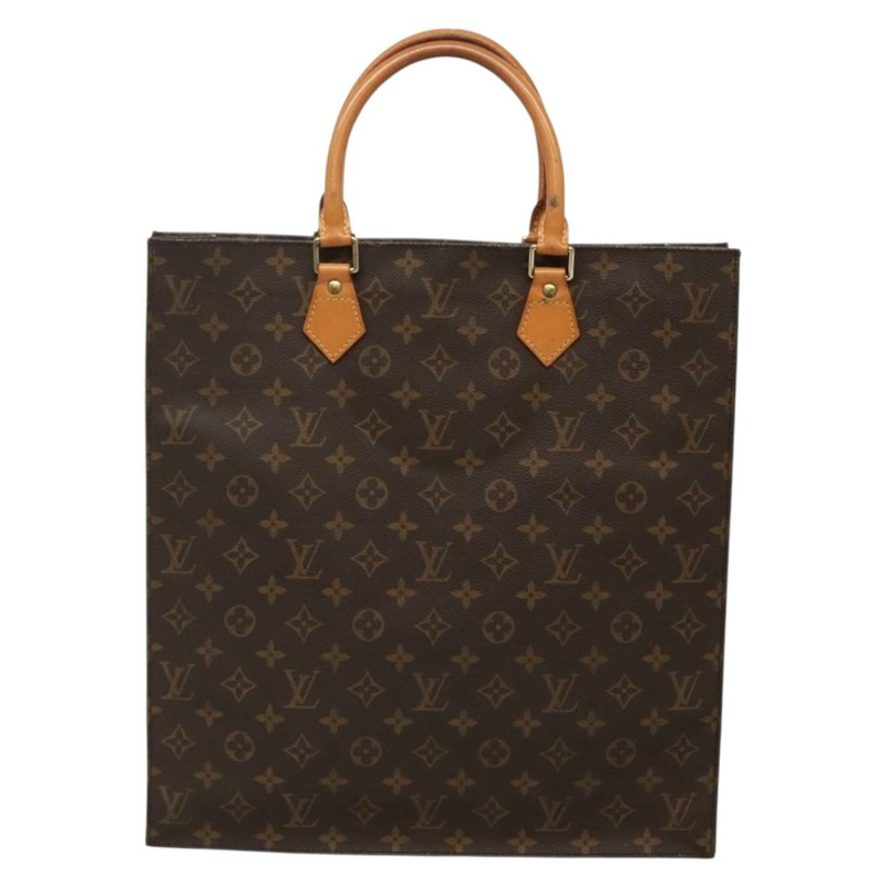 【日本直送】路易威登 Monogram Sac Plat 手提包 M51140 LV 正品 136656-12