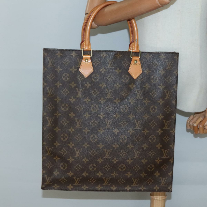 【日本直送】路易威登 Monogram Sac Plat 手提包 M51140 LV 正品 136656-18