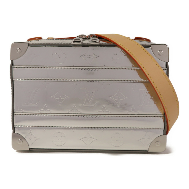 LOUIS VUITTON PVC Handle Soft Trunk銀扣手挽肩背兩用袋-0