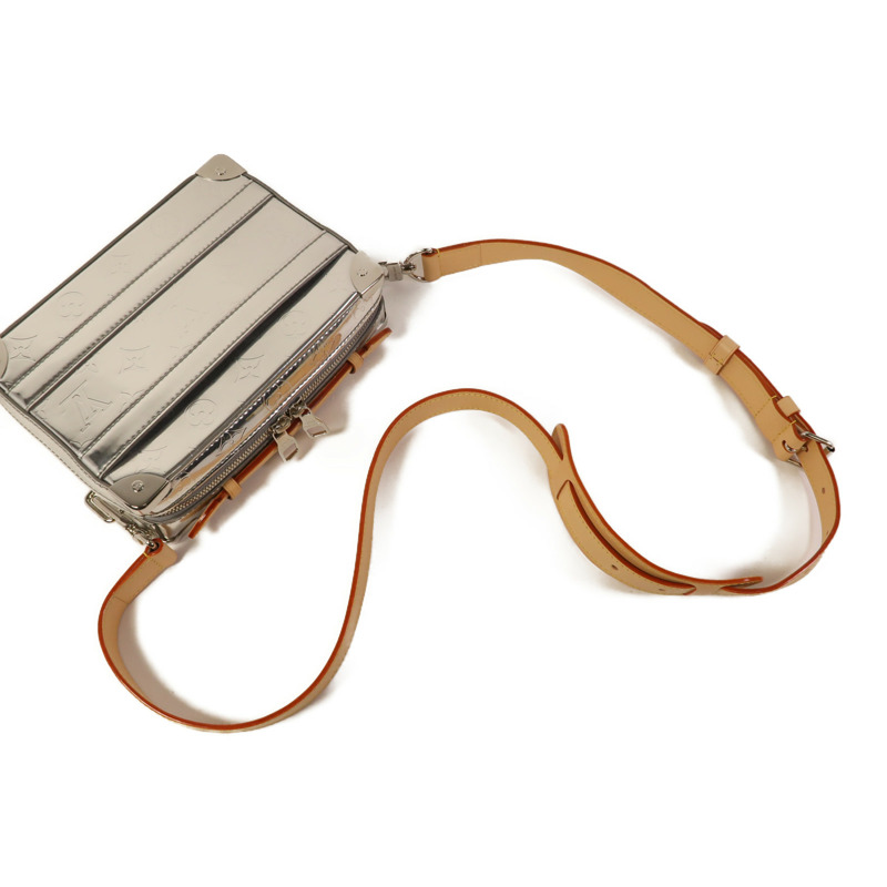 LOUIS VUITTON PVC Handle Soft Trunk銀扣手挽肩背兩用袋-7