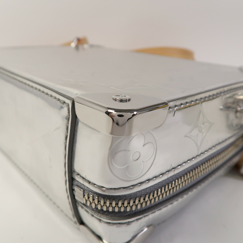 LOUIS VUITTON PVC Handle Soft Trunk銀扣手挽肩背兩用袋-12