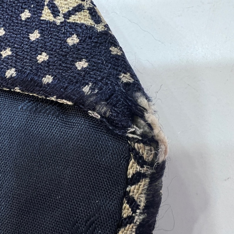 Emporio Armani 男士藏青色絲綢領帶（中古）義大利製-7