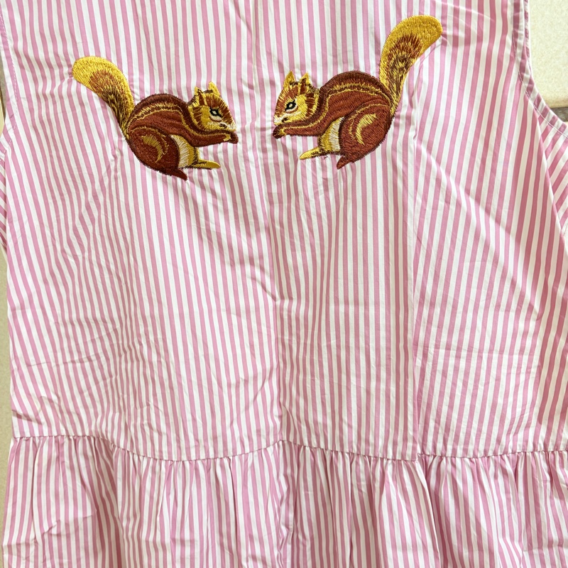 全新Weekend Maxmara正品粉色條紋上衣 寬鬆版S-L皆可穿-2